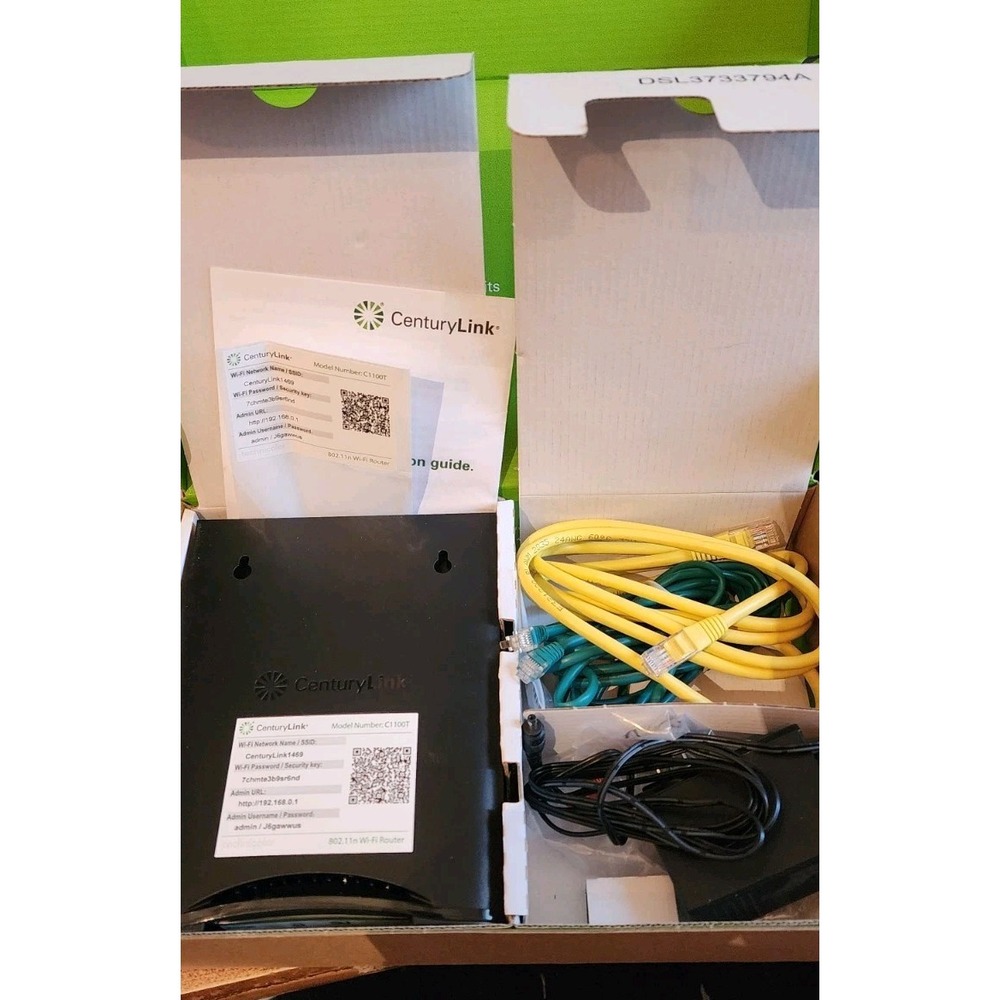 CenturyLink C1100T 802.11n DSL VDSL2 Modem WiFi Wireless Router NEW
